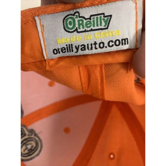O'Reilly Auto Parts Orange Ball Cap Adjustable - Picture 8 of 8